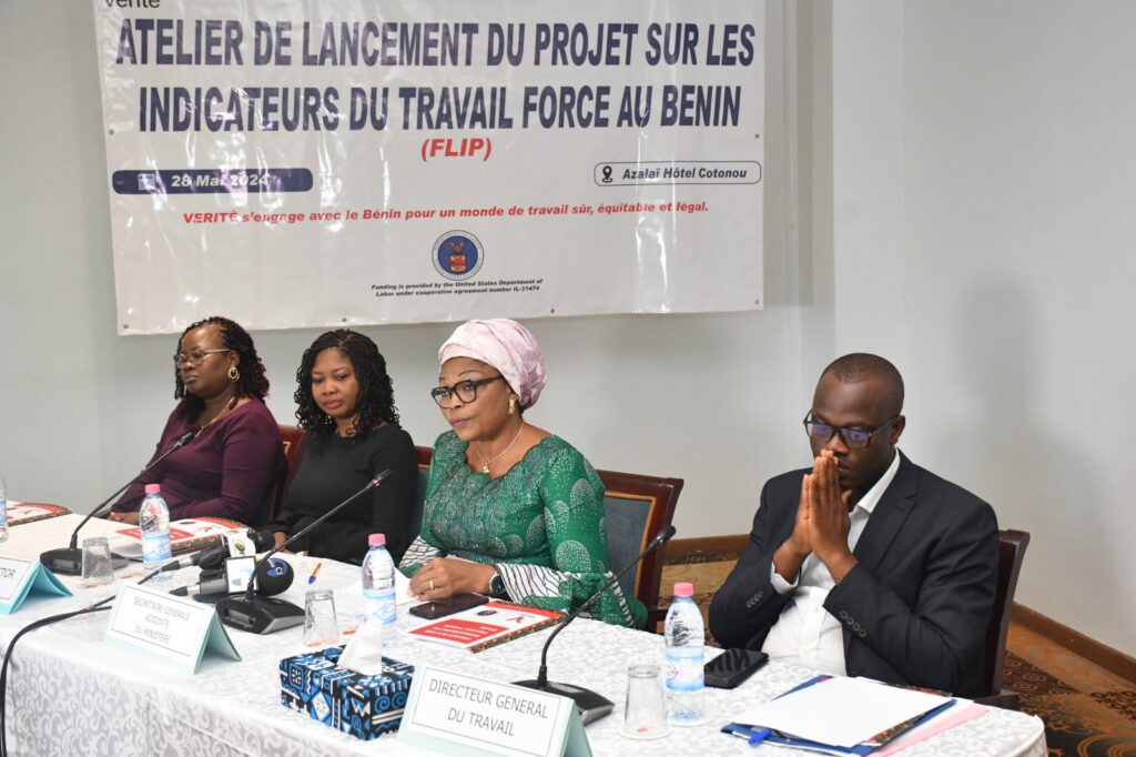 Atelier de lancement du projet sur les indicateurs du travail forcé au Bénin